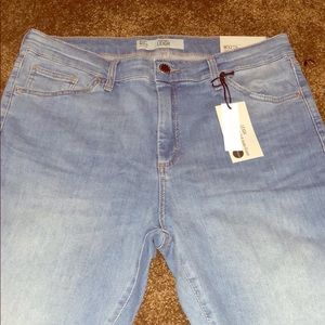 Light blue skinny jeans